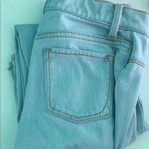 Light blue jeans